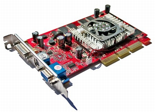 256 MB NVIDIA GEFORCE FX 5500 256MB AGP DVI VGA PASSIV